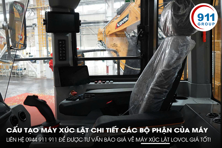 Cấu Tạo Máy Xúc Lật