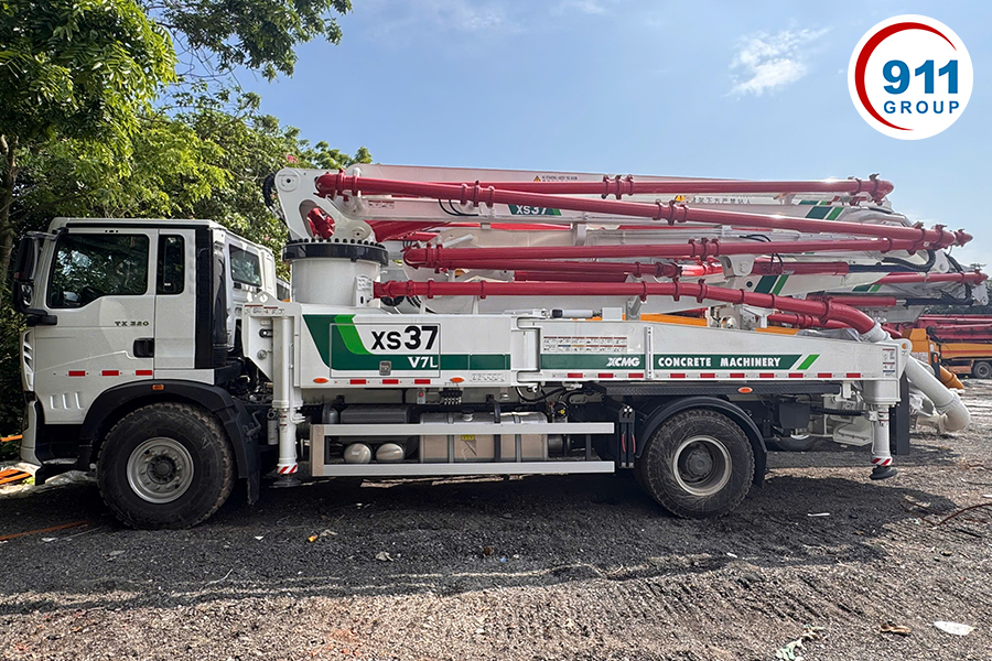 Xe bơm bê tông Trung Quốc XCMG 45m