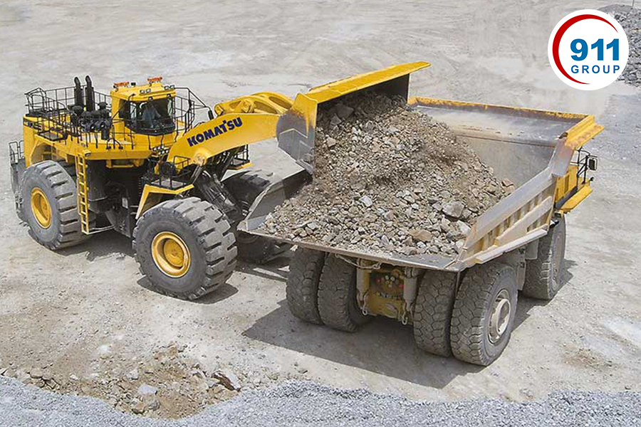 Máy Xúc Lật Lớn Nhất Thế Giới Komatsu WA1200-6