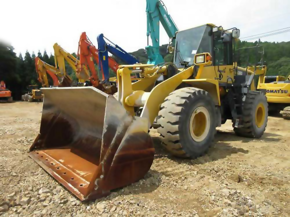 Hình ảnh máy xúc lật Komatsu