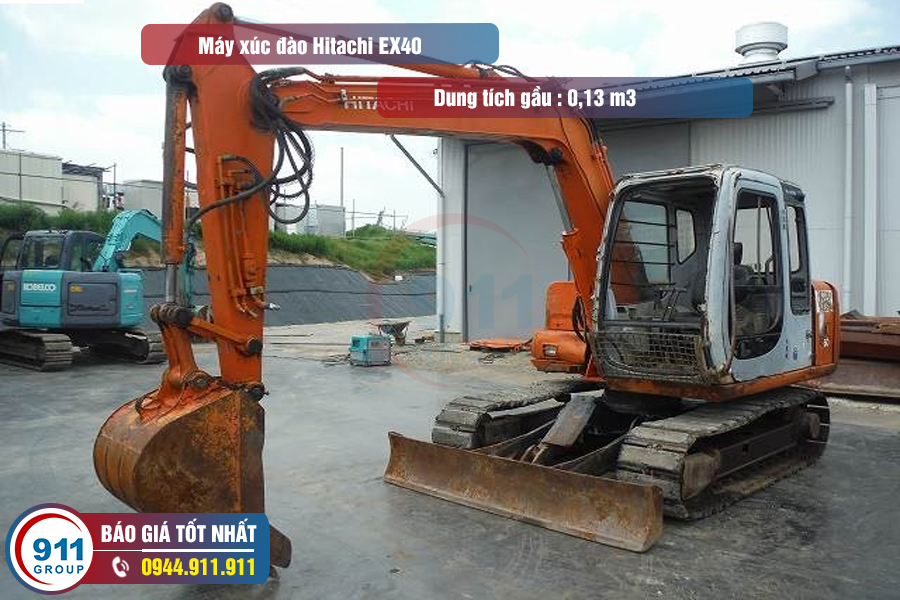 Máy xúc Hitachi EX40