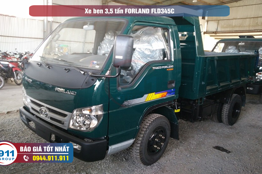  Xe ben 3,5 tấn FORLAND FLD345C