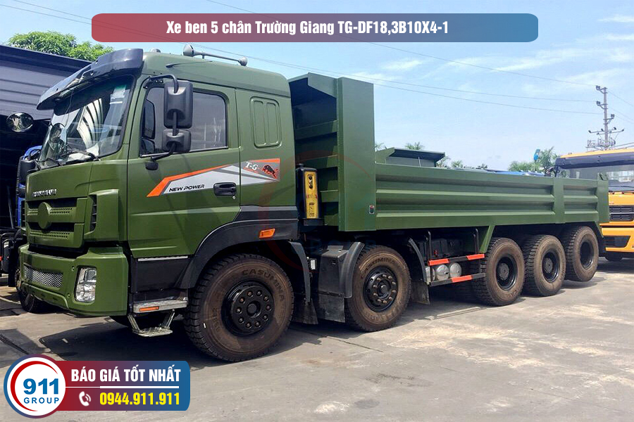 Xe ben 5 chân Trường Giang TG-DF18,3B10X4-1