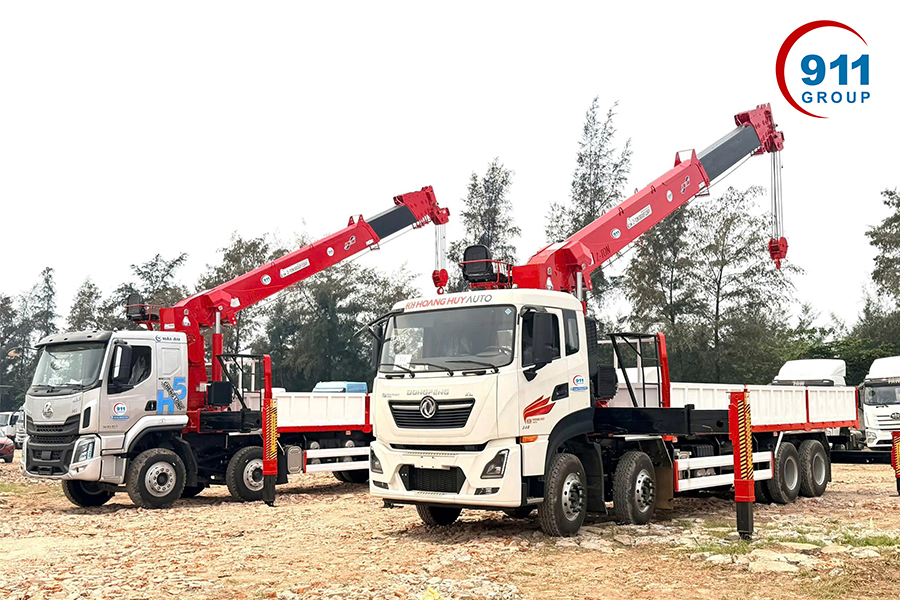 Xe cẩu 15 tấn