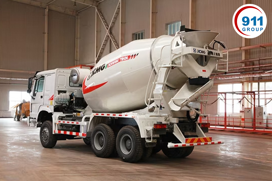 Lưu Ý Khi Vận Hành Xe Trộn Bê Tông