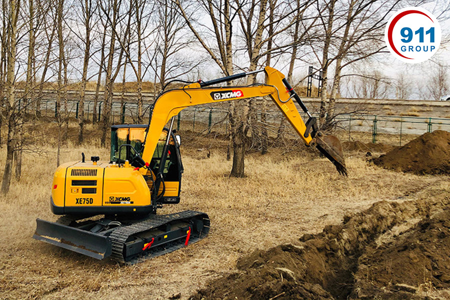 Máy Xúc Bánh Xích 75 XCMG