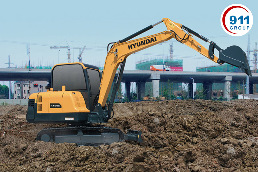  Máy Xúc Bánh Xích 75 Hyundai