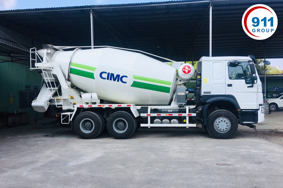 Xe Trộn Bê Tông Howo – Bồn CIMC