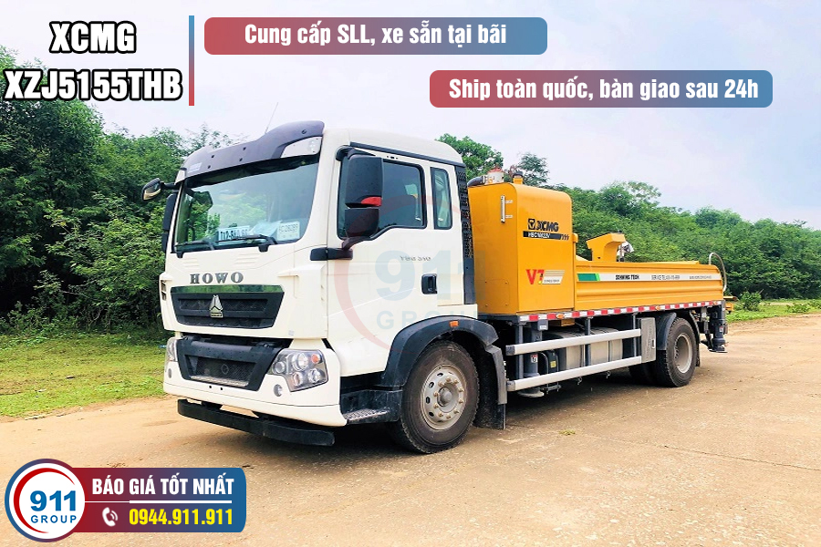 Các loại xe bơm bê tông tự hành phổ biến