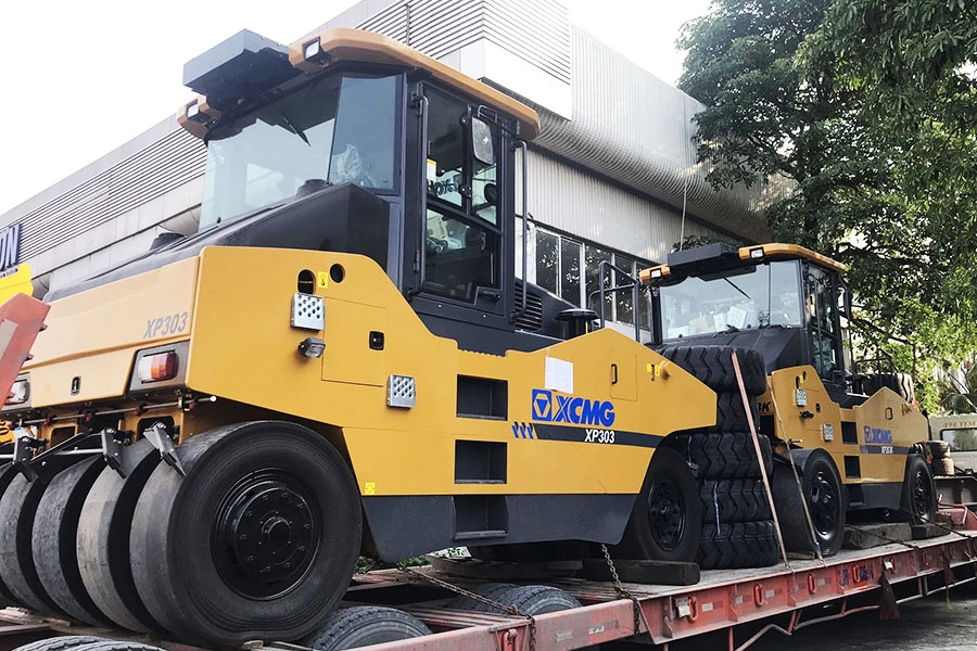 Xe lu bánh lốp XCMG 