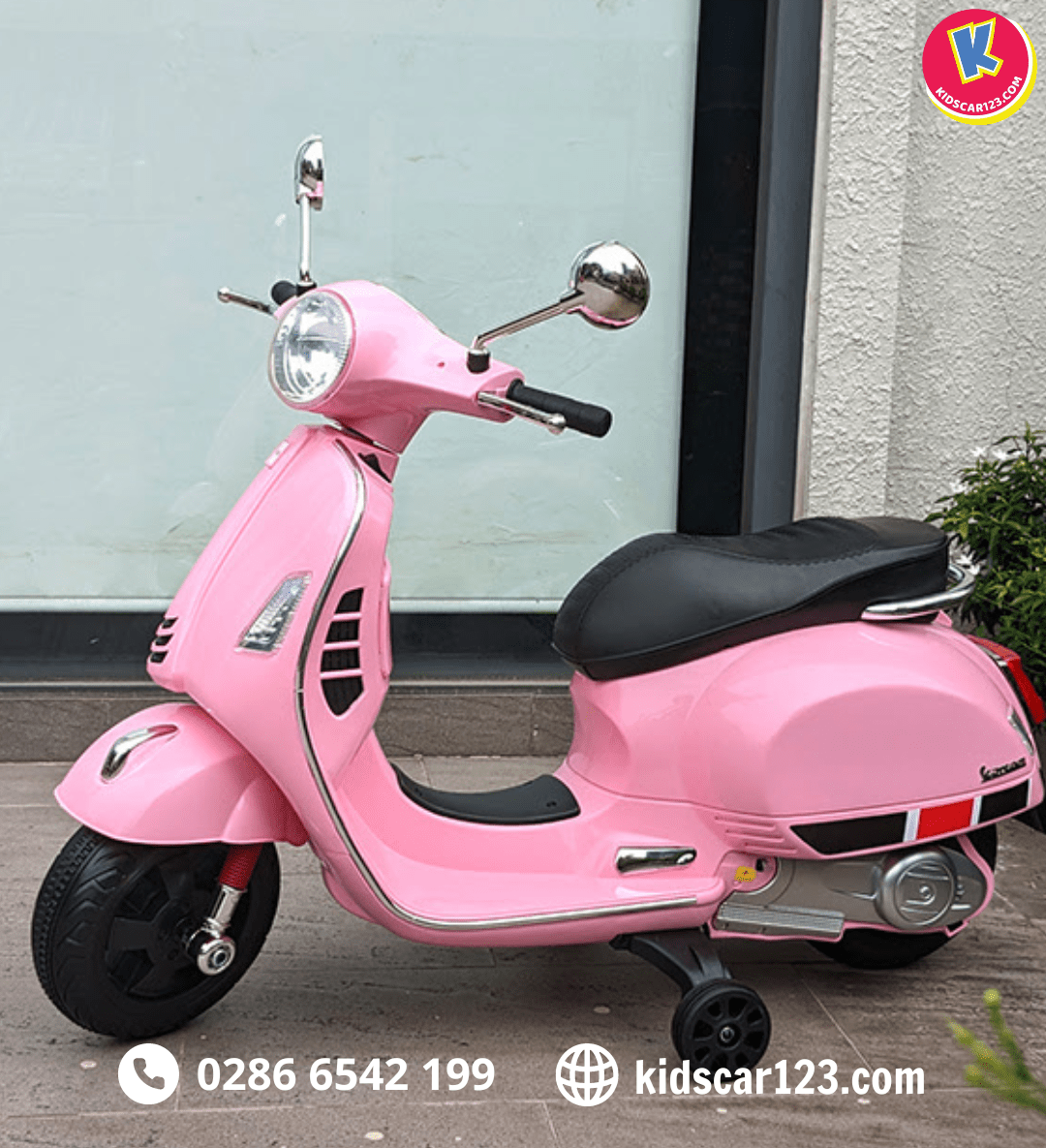 Bảng điều khiển xe máy điện trẻ em vespa