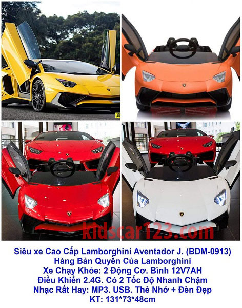 Mẫu xe bản quyền của Lamborghini Aventador J (BDM-0913)