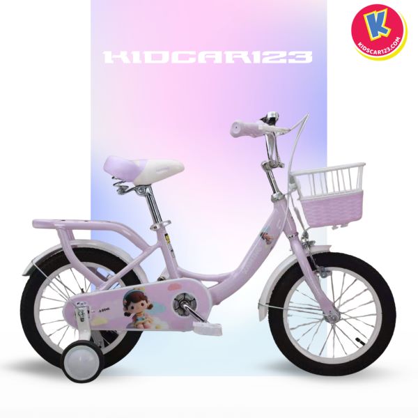 Xe Đạp Trẻ Em Bé Gái Xaming 10 Plus