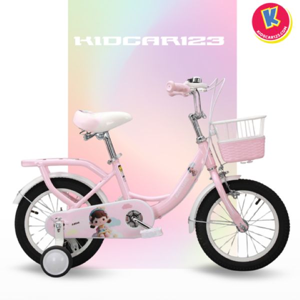 Xe Đạp Trẻ Em Bé Gái Xaming10 Plus