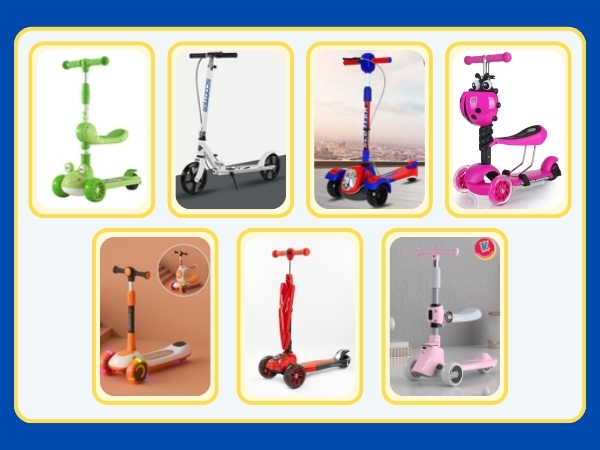 Xe trượt scooter cho bé chính hãng, an toàn, đủ loại