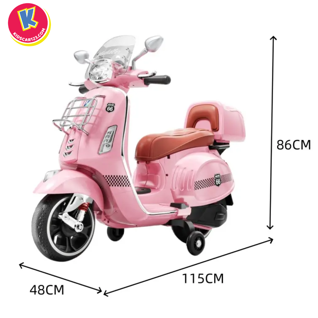Kích thước tiêu chuẩn của xe máy điện trẻ em 1388-1