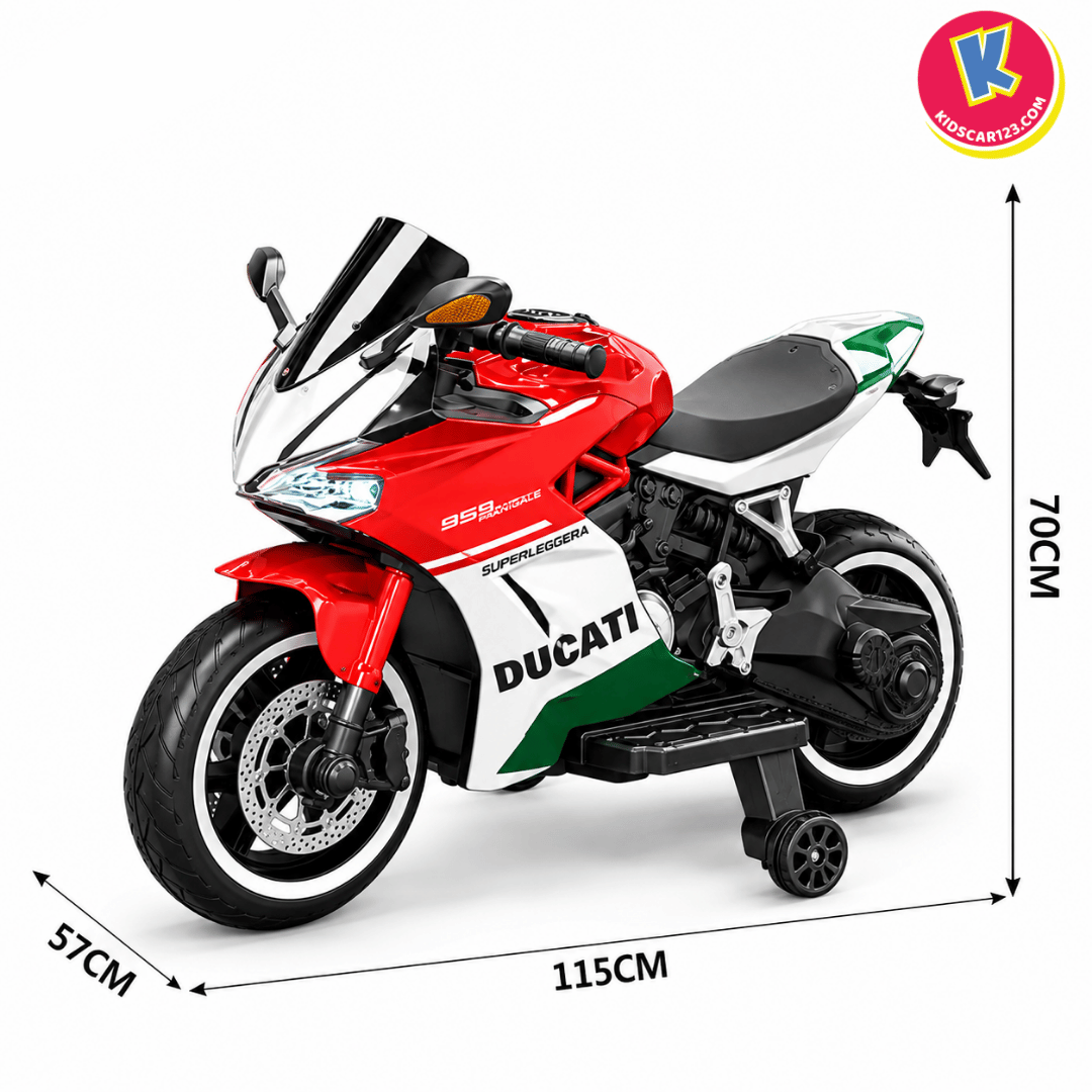 Kích thước tiêu chuẩn của xe máy điện trẻ em 959T