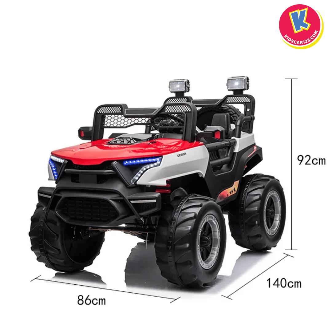 Kích thước xe ô tô tre em địa hình BJQ-008