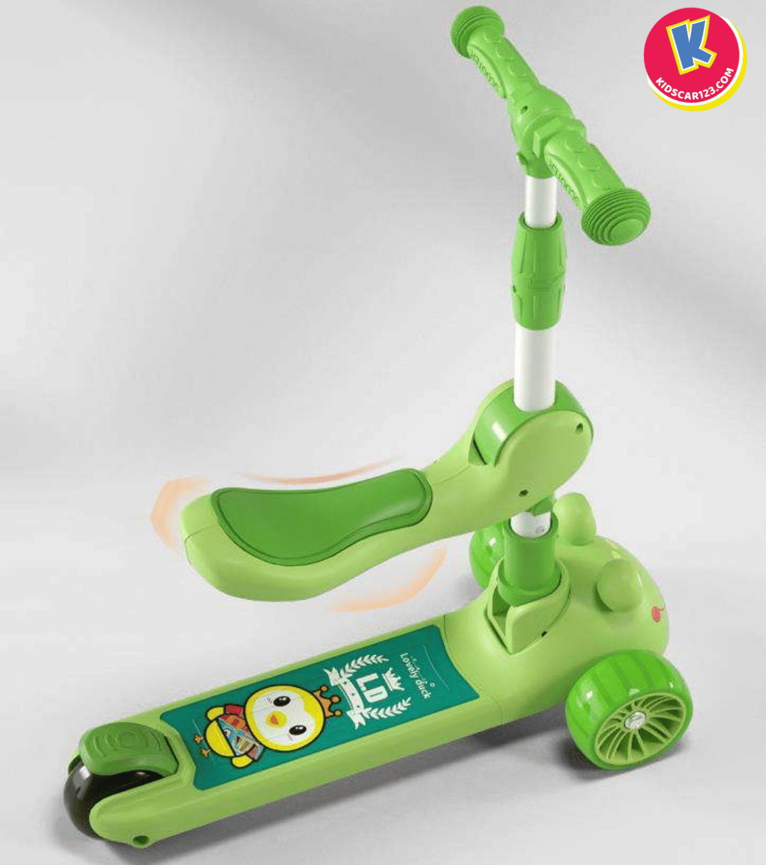 Xe scooter có yên biến thành xe chòi chân scooter an toàn