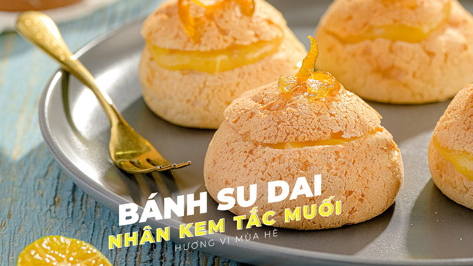 BÁNH SU DAI NHÂN KEM TẮC MUỐI