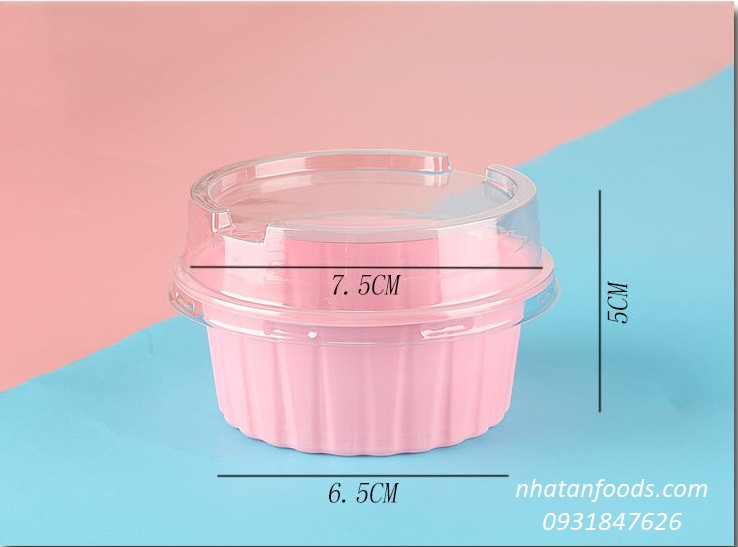 Hộp nhựa tròn W90 - Có 4 màu