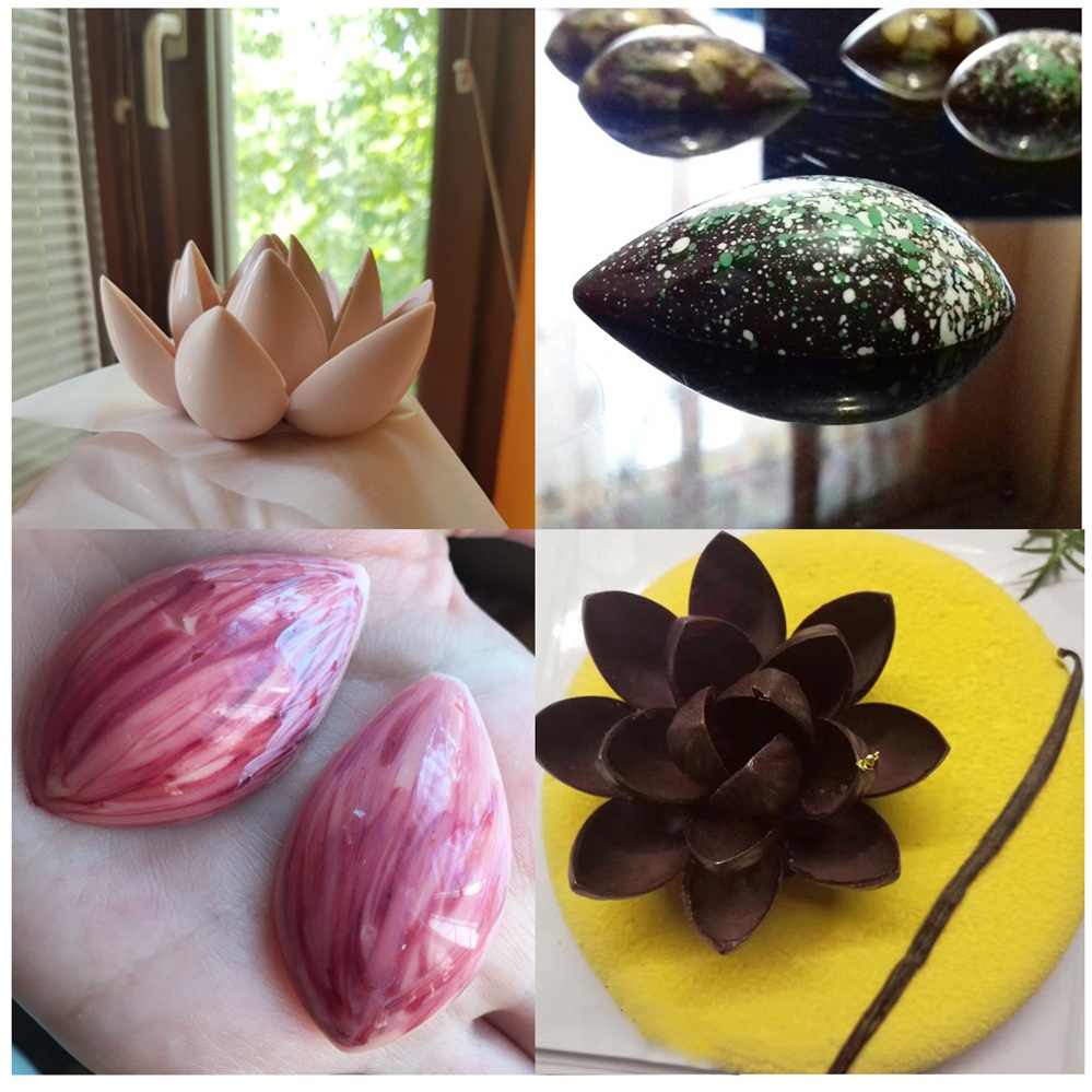 1120 - Khuôn socola bonbon hình giọt nước