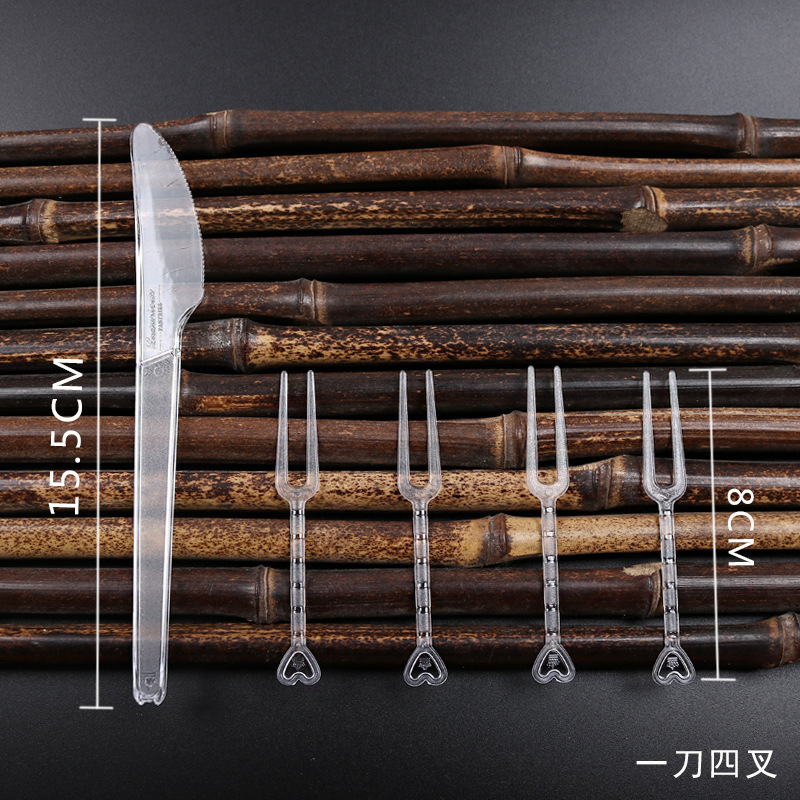 Bộ Dao Nĩa Trung Thu 15.5cm