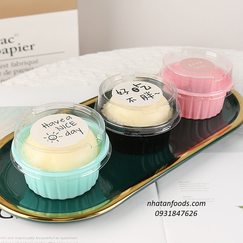 Hộp nhựa tròn W90 - Có 4 màu