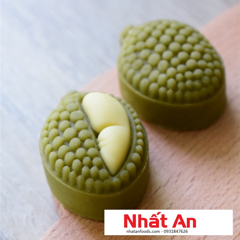 Khuôn trung thu 2 mặt quả sầu riêng (30gr & 50gr)