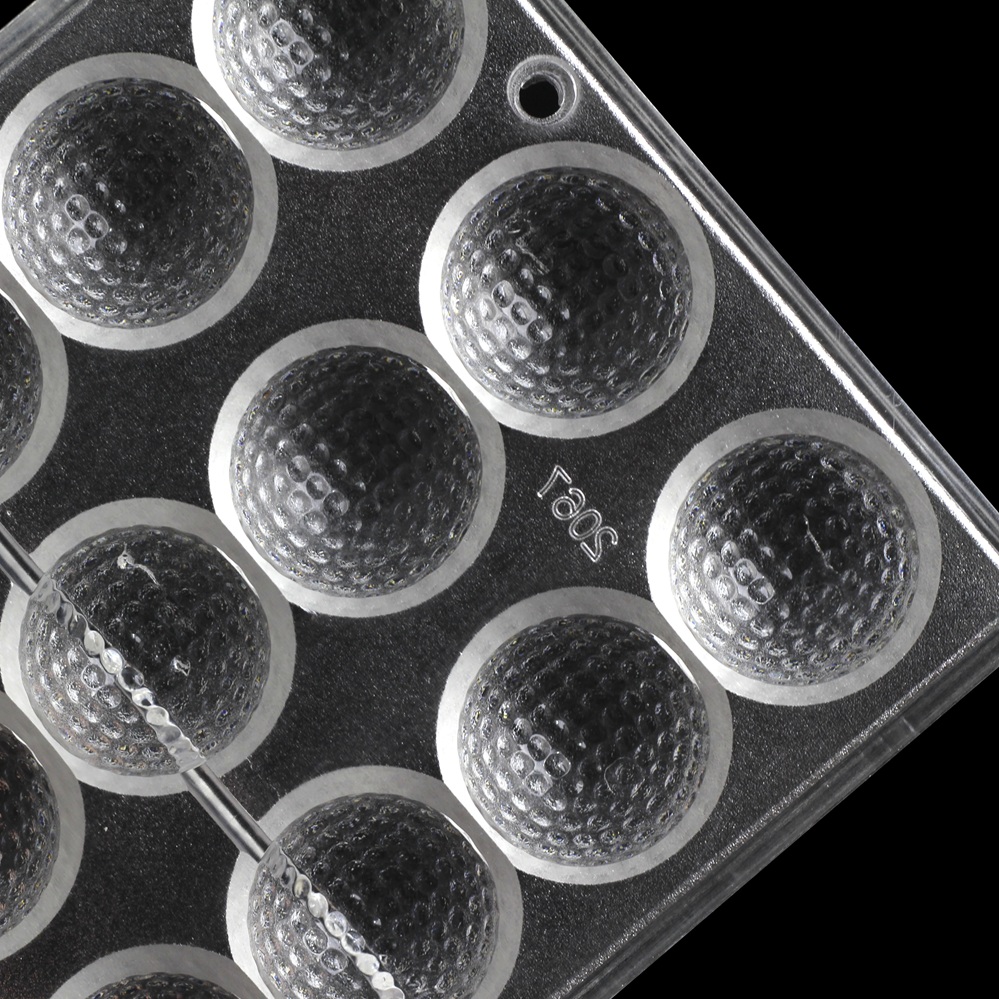 2067 - Khuôn socola bonbon hình tròn nhám