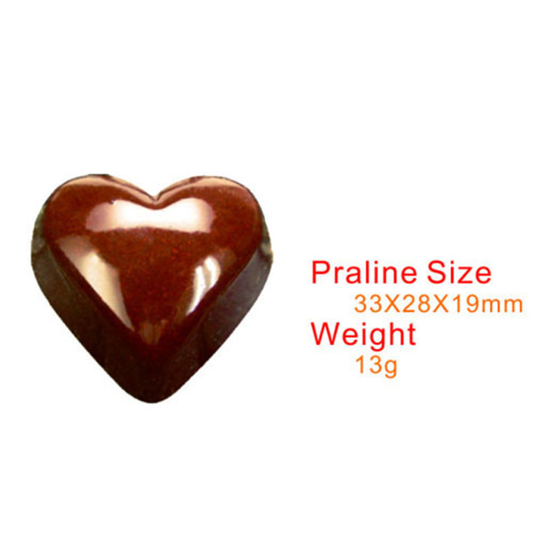 2089 - Khuôn socola bonbon hình trái tim 13gr