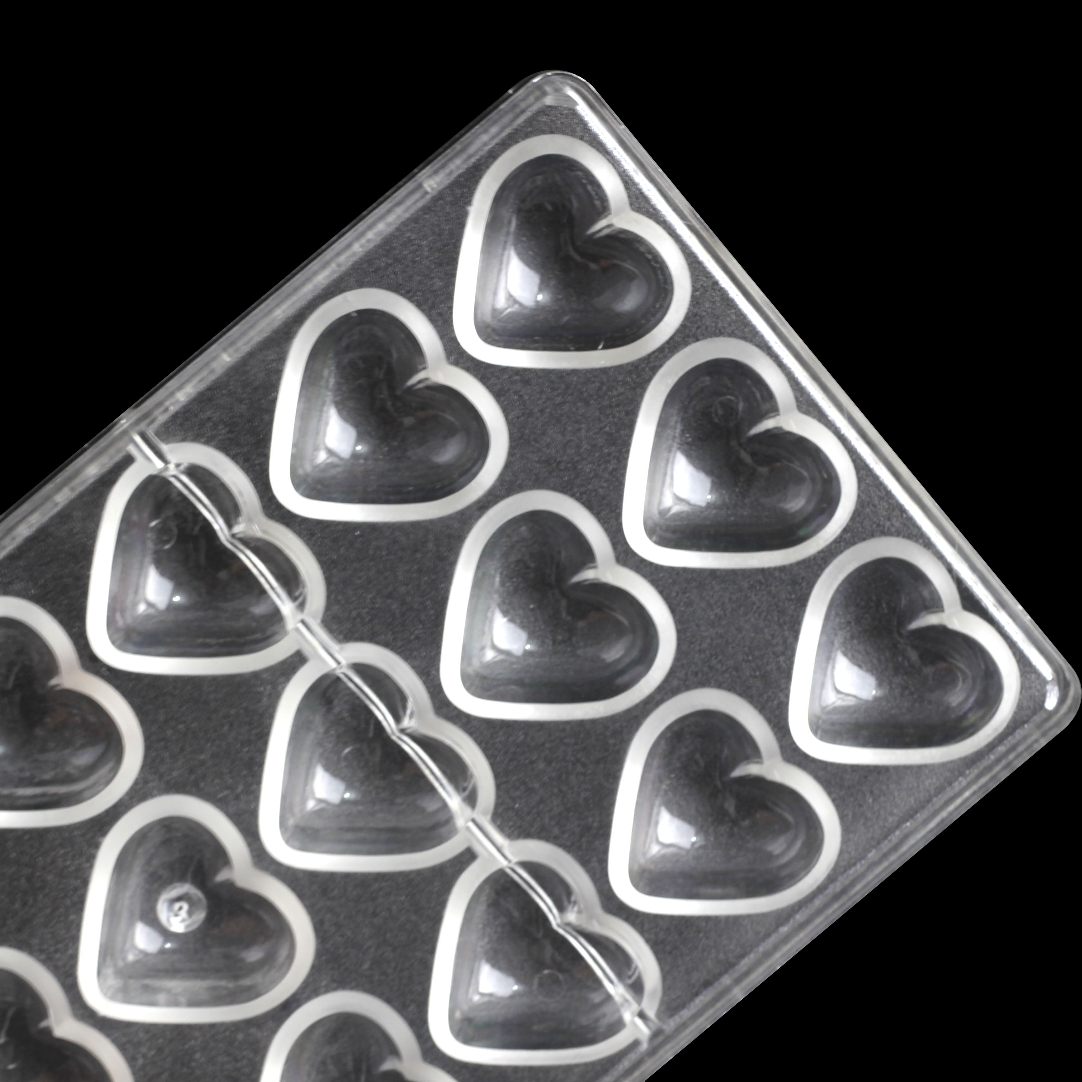 2089 - Khuôn socola bonbon hình trái tim 13gr