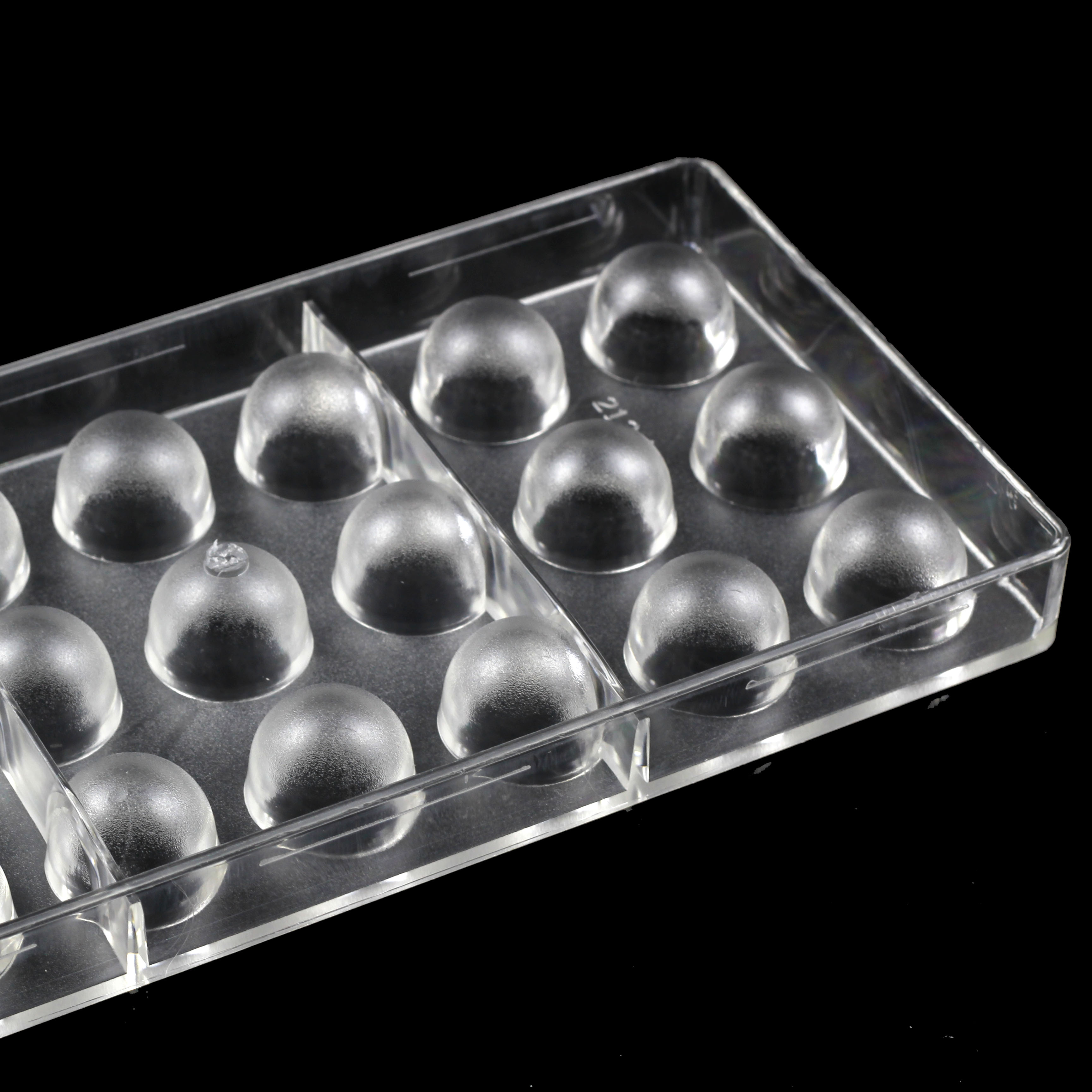 2124 - Khuôn socola bonbon hình trụ tròn 8gr