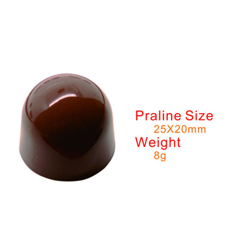 2124 - Khuôn socola bonbon hình trụ tròn 8gr