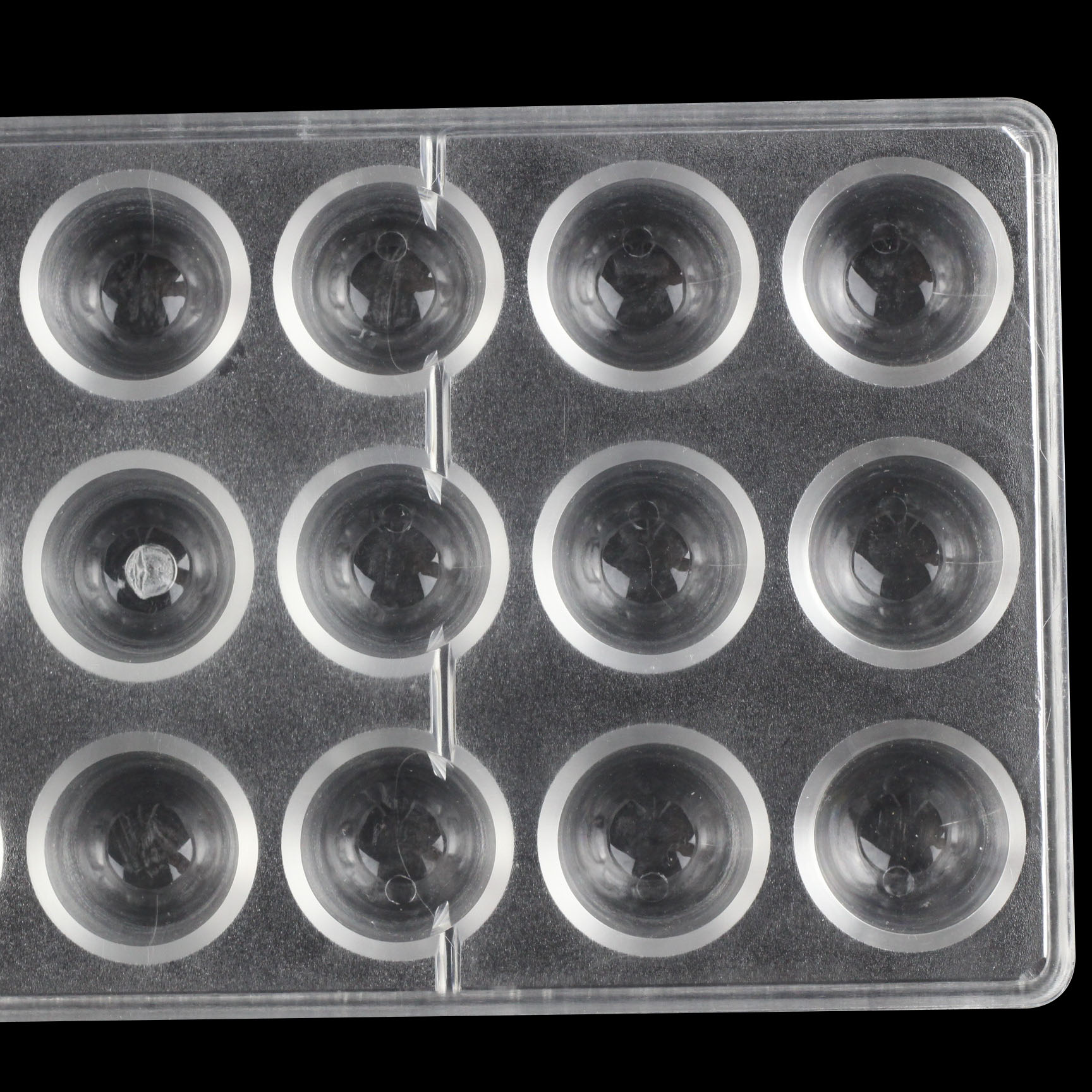 2124B - Khuôn socola bonbon hình trụ tròn 10gr