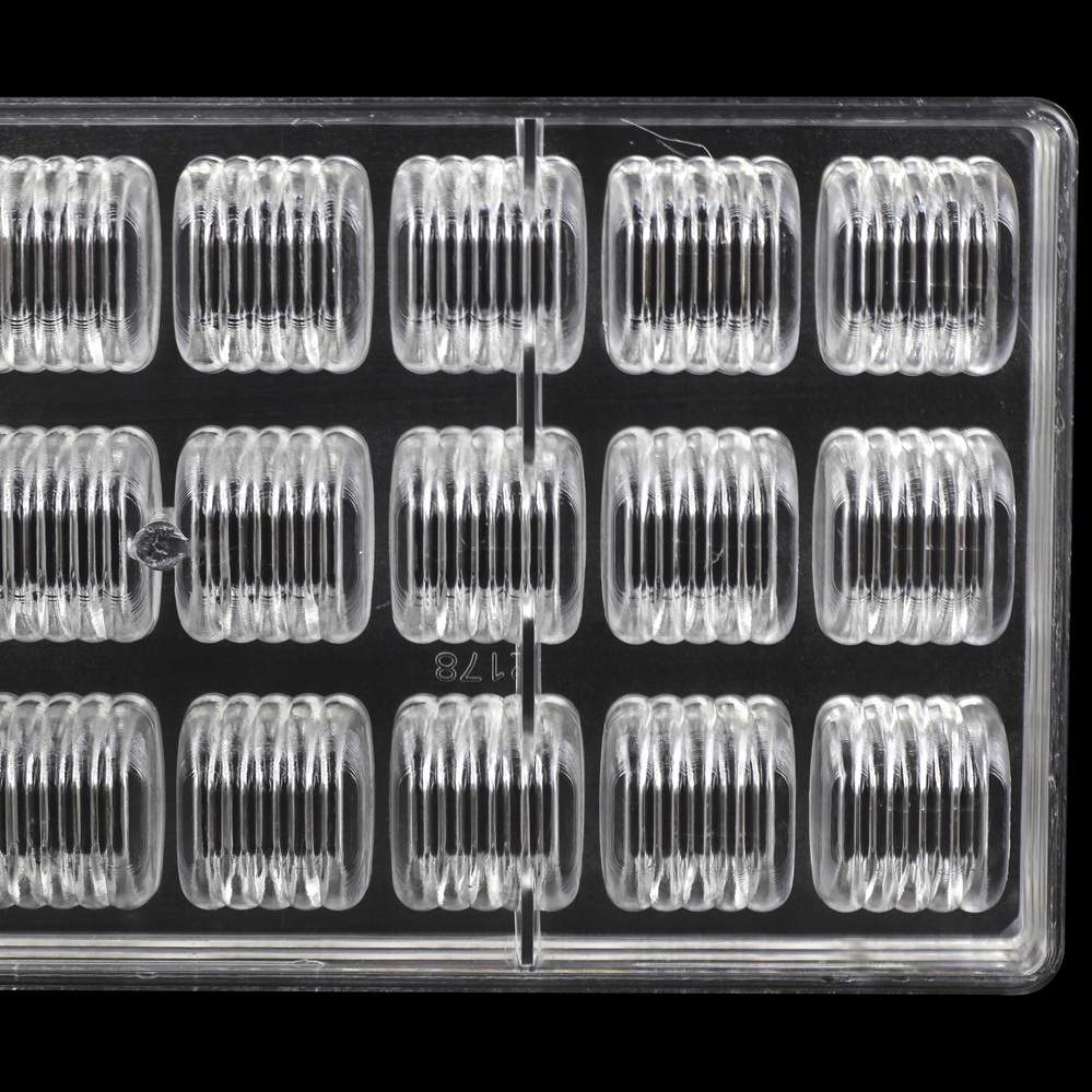 2178 - Khuôn socola bonbon họa tiết vằn