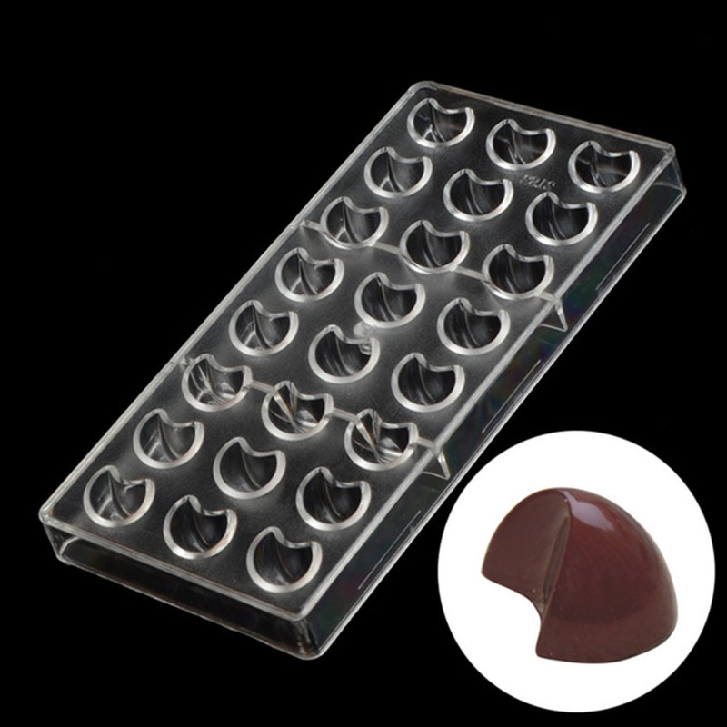 2182 - Khuôn socola bonbon hình trăng khuyết