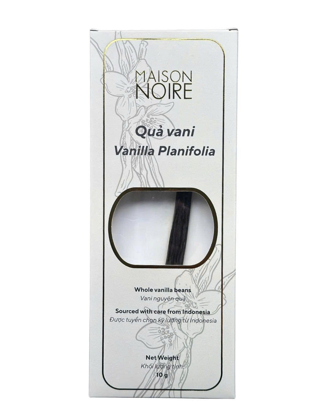Vanilla trái / Vanilla bean Planifolia 1 cặp