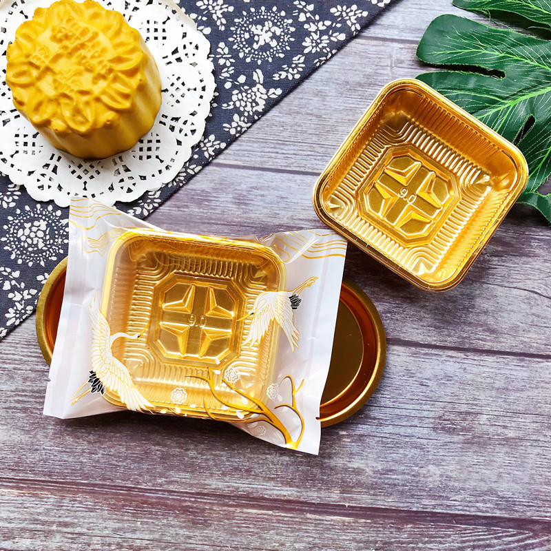 Túi hàn Trung Thu hạc trắng 100g - 100 túi