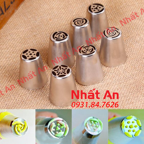 Đui bắt kem 3D nghệ thuật (Có nhiều mẫu)