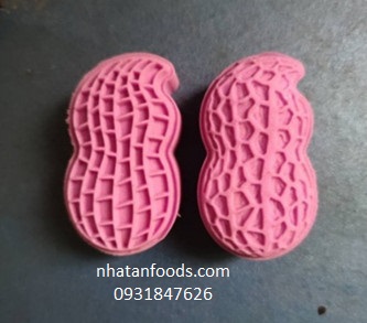 Khuôn trung thu 2 mặt hạt đậu phộng 50gr