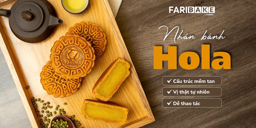 Nhân trung thu khoai môn sên HOLA FARINA 1kg