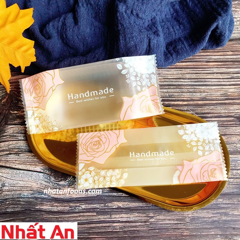 Túi bánh dứa Hoa Hồng 100 túi