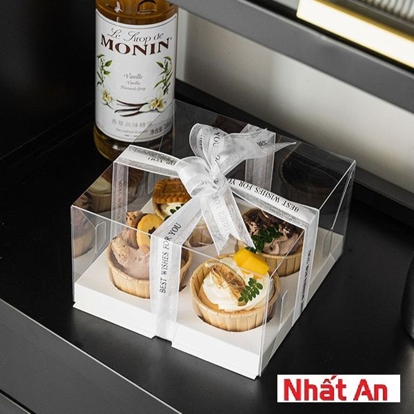 Ruy băng Best wish for you màu trắng