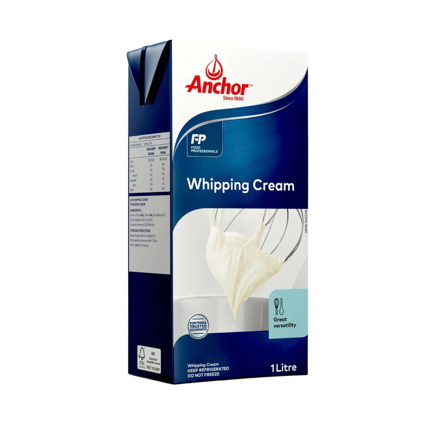 Whipping Cream Anchor 1L / kem sữa tươi Anchor