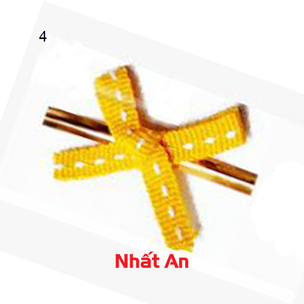 Dây kẽm vàng gắng nơ (20 cái)