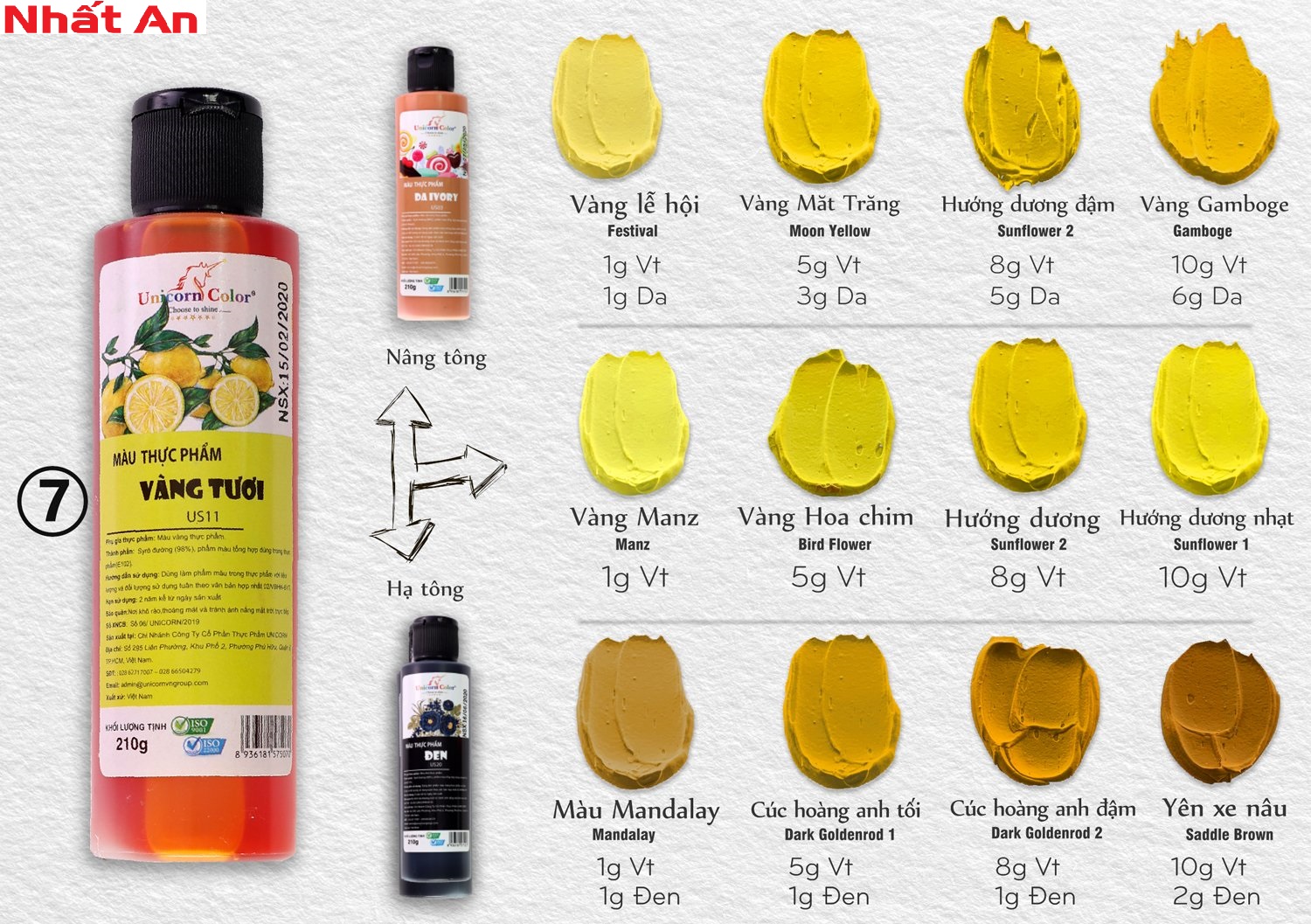 Màu nước Ivory Unicorn 210gr