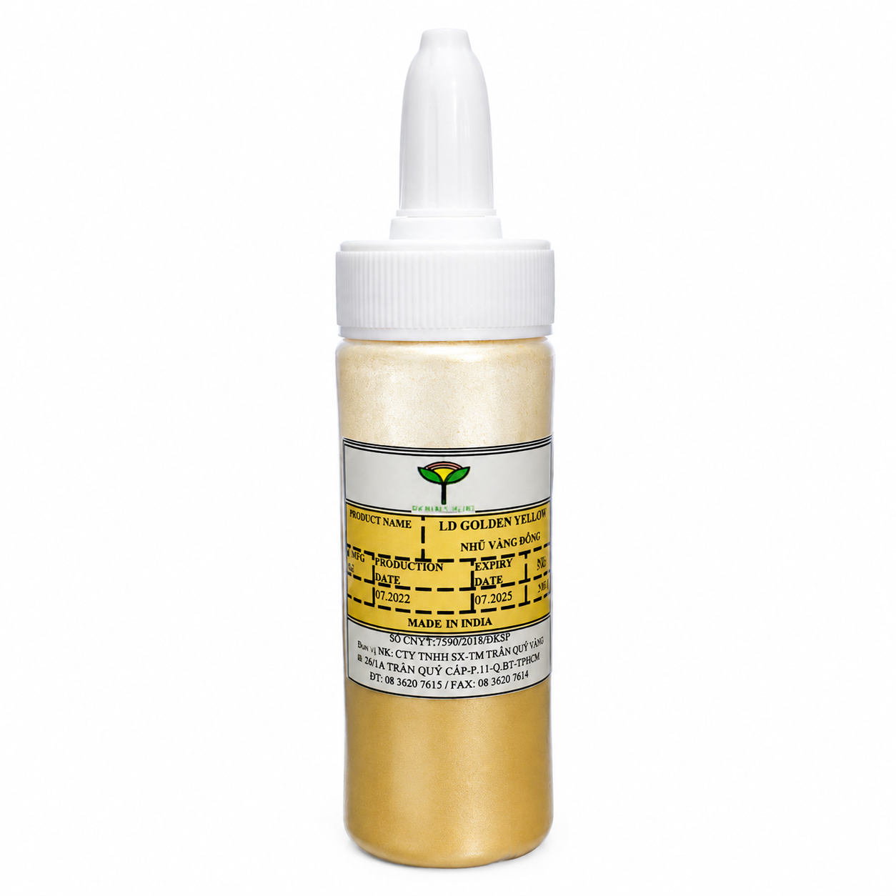 Màu nhũ vàng kim Golden Yellow 10gr