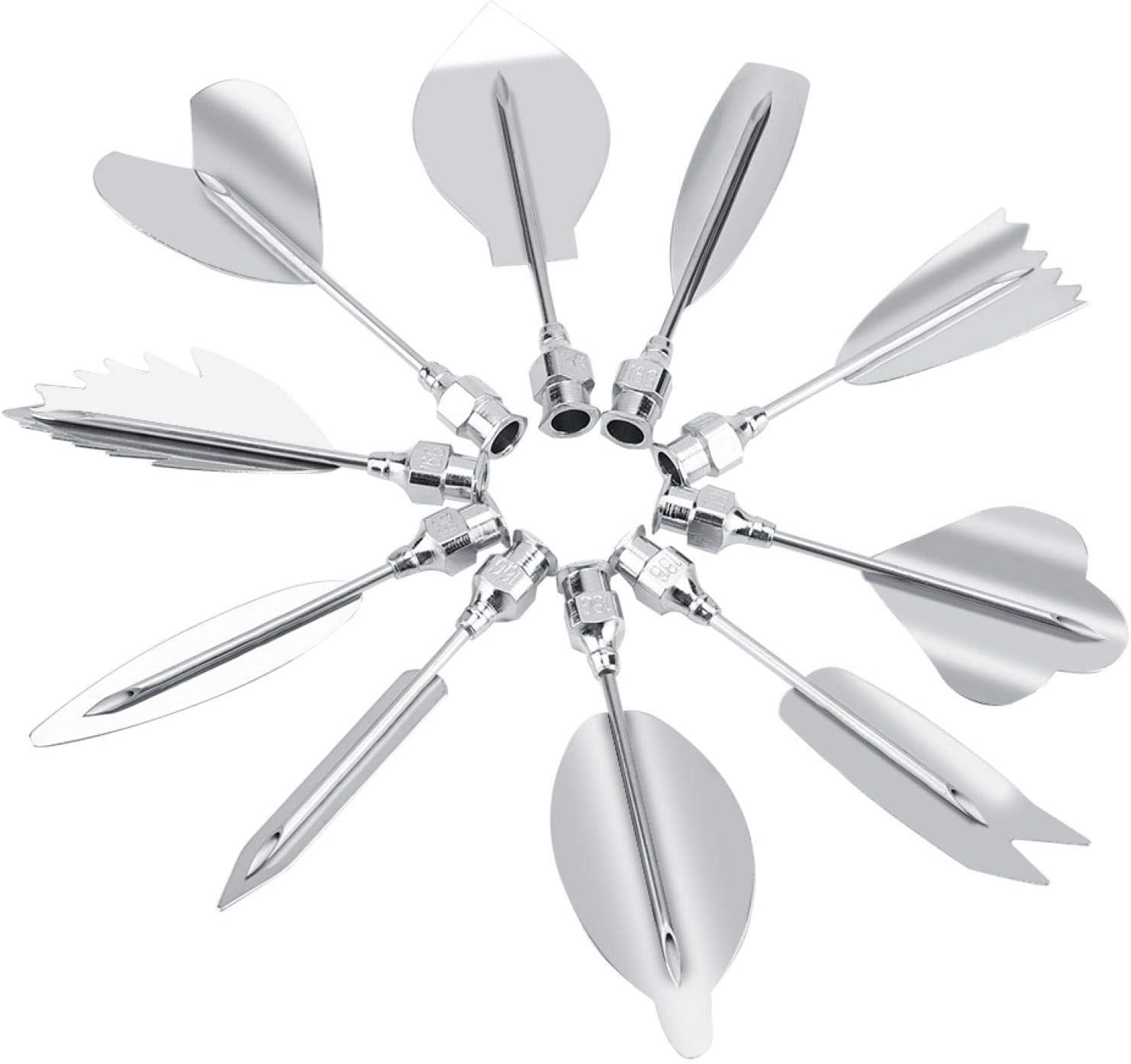 Set 10 kim làm thạch rau câu 3D (kèm ống bơm)