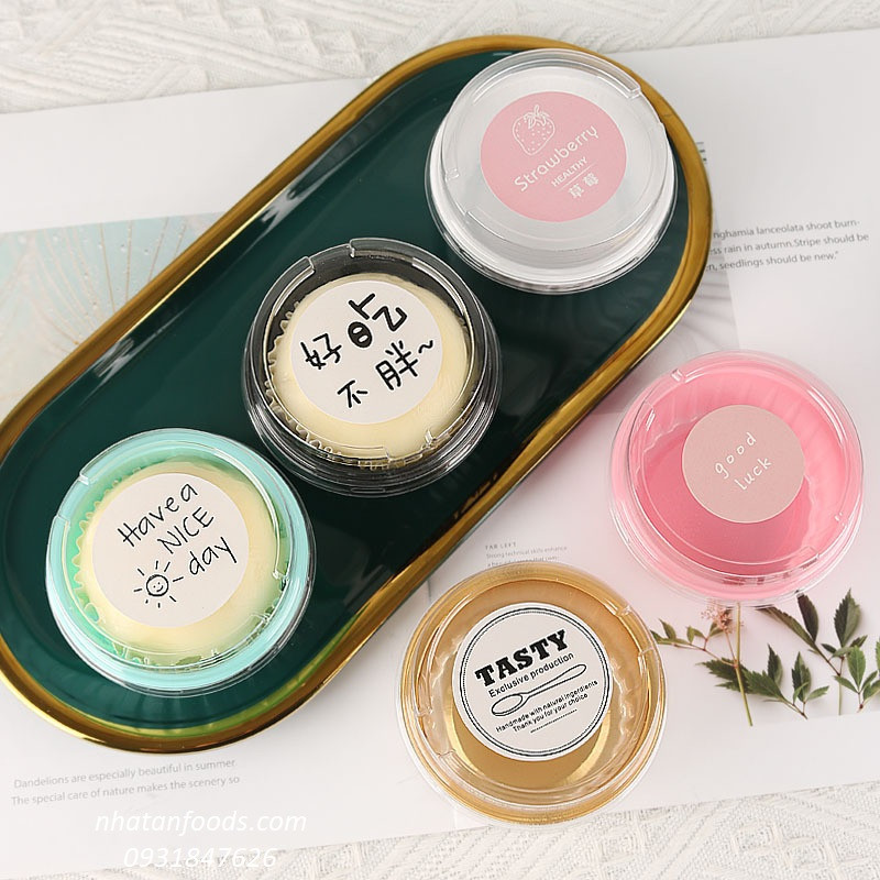 Hộp nhựa tròn W90 - Có 4 màu